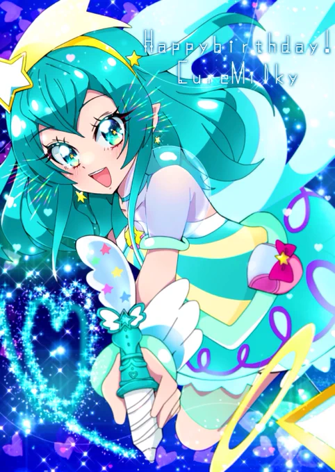 キュアミルキー誕 2021 2022 この2年は安定していますね