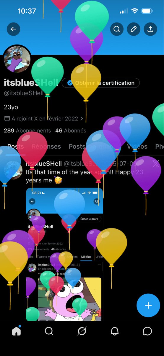 itsblueSHell's tweet photo. Happy birthday to me!! 🥳 https://t.co/UwIyeXHtTv