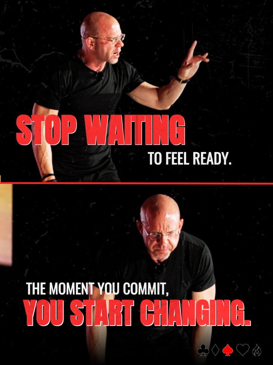 ContinuedFight's tweet photo. Stop waiting for the perfect moment.
Commit to the Standard today.
The life YOU're chasing is built one disciplined day at a time. https://t.co/nvf4aw17cf