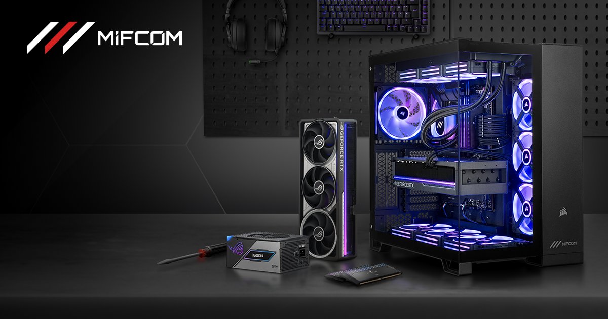 Wati_V1's tweet photo. Les Cyber Summer Deals MIFCOM viennent de tomber : Des PC gaming montés et testés en grosse promo, avec une souris Logitech G Pro X2 offerte sur 3 des 4 configs. Stock très limité, foncez avant que ça parte 📷
https://t.co/7Mbf3wp1ZF
#MIFCOM #publicité https://t.co/uXgTunAkok