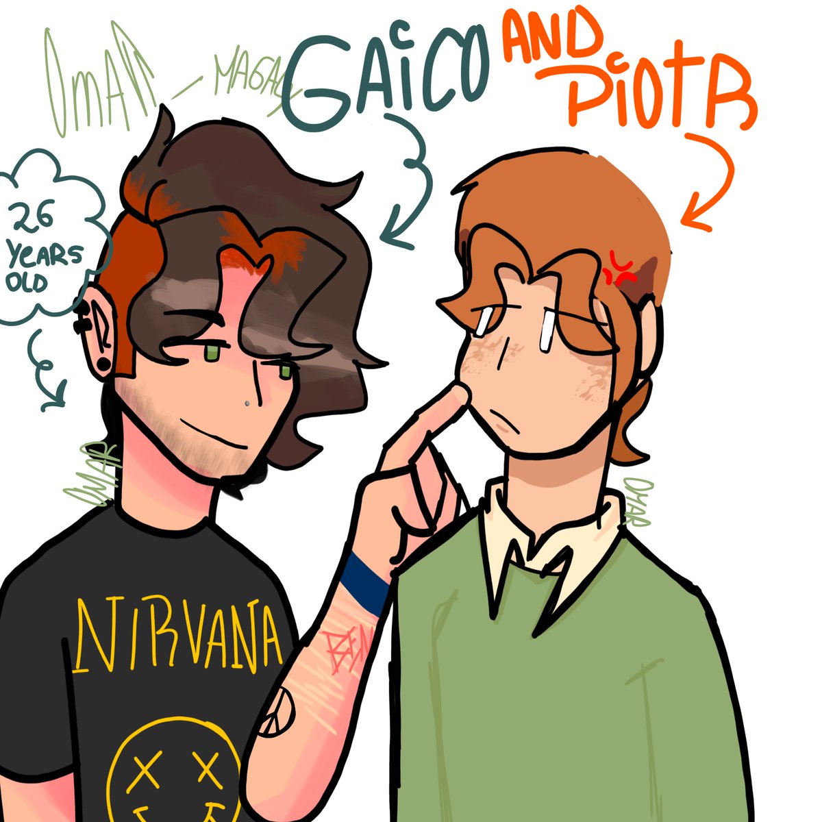 magaly_oma17103's tweet photo. @YipeeeeIz #fnf #fnfsoft
Hey everyone, I'm uploading a drawing of Piotr and Gaico here. https://t.co/XGiENSXMJE