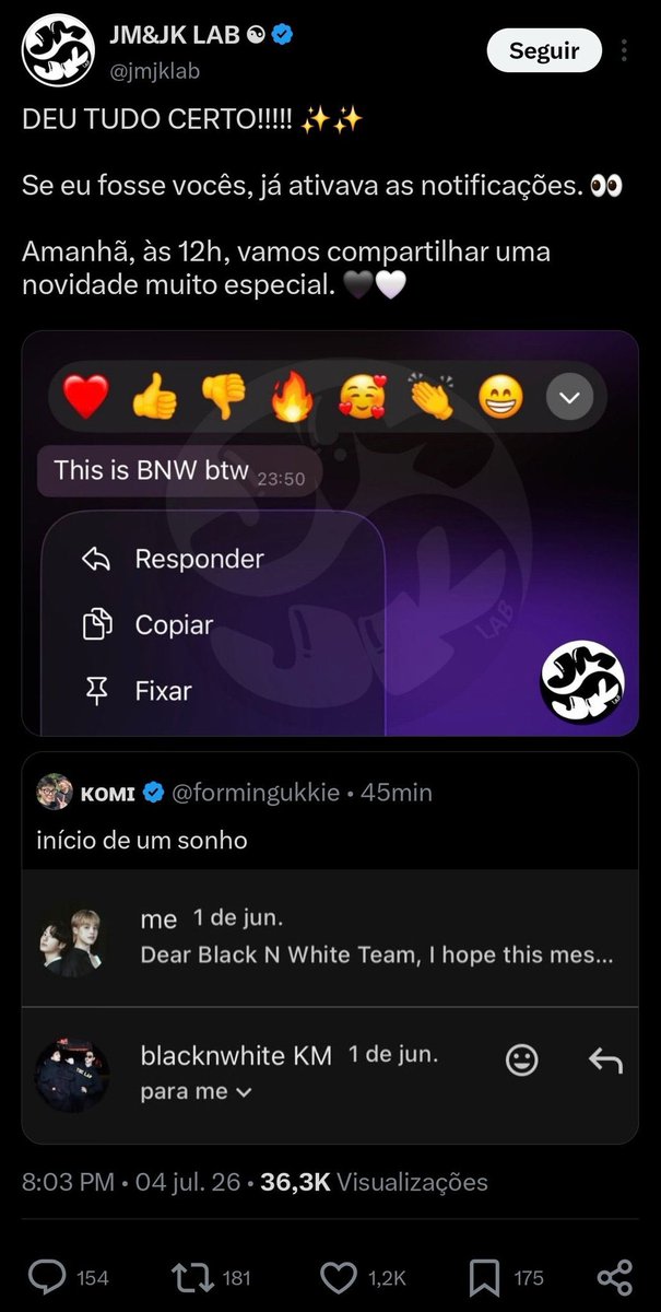 jinfinancas's tweet photo. vou começar a dar nome aos bois ja que aparentemente todo mundo fica quieto nessas situações mas é esse o projeto dessas fanbases (que SEMPRE seguem e interagem com anti de outros membros alias) tao fazendo evento com a black&white que TODO MUNDO sabe que é saesang que persegue os dois em schedules privados e é anti do thv cortando ele em VARIAS fotos ate no PROPRIO show dele, o problema NUNCA vai ser o projeto pra eles dois e sim quem vcs escolhem pra fazer ele