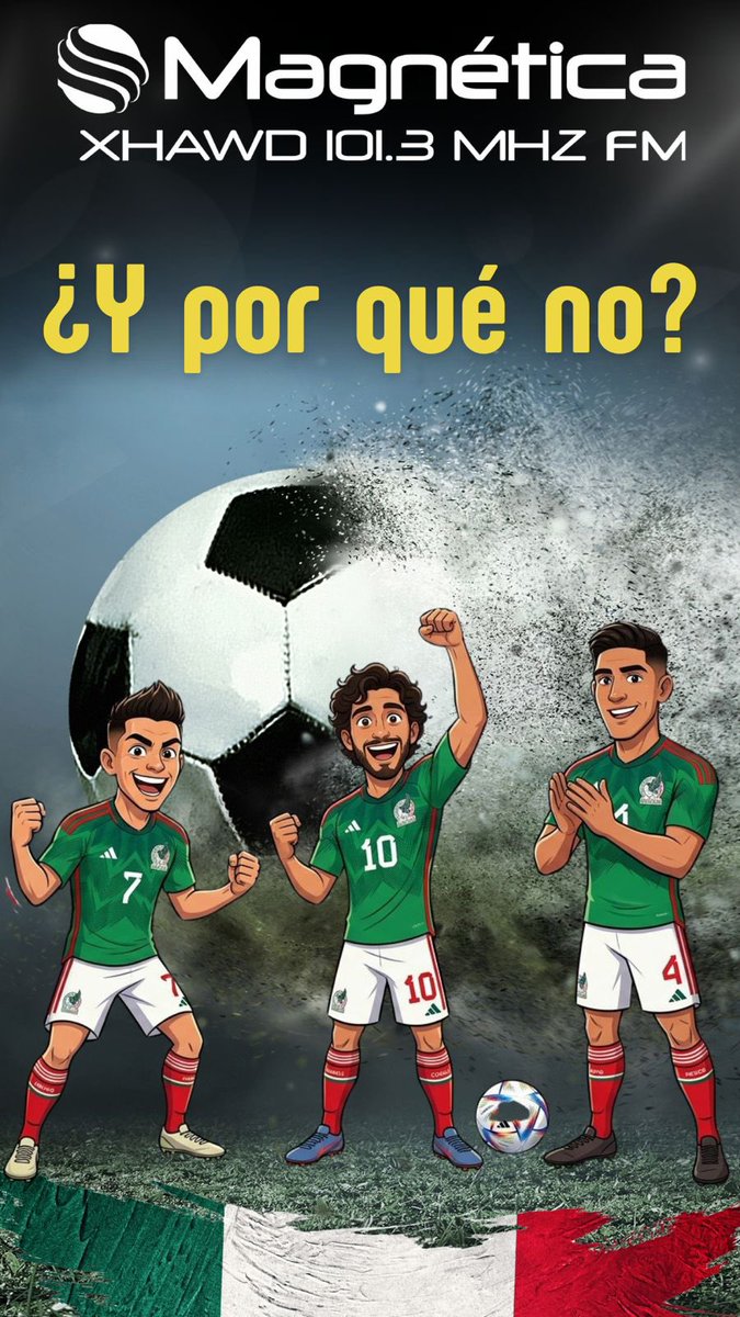 magneticafm's tweet photo. #VamosMéxico https://t.co/6wekz9vI84