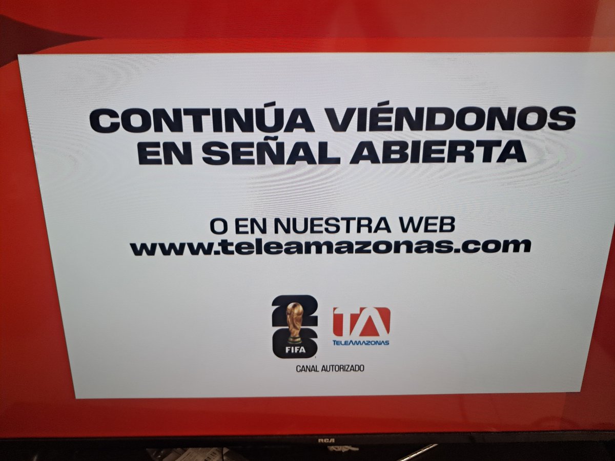 jdcrujou's tweet photo. @teleamazonasec Tengo está imagen desde ayer en  @zapping_ecu 
Que desgracia que se ha convertido este servicio para el futbol en el Ecuador. 
No sé quién es el responsable pero de que son abusivos .. de eso no hay duda.

El asunto es que NADIE DA LA CARA https://t.co/ktULzgrCnJ
