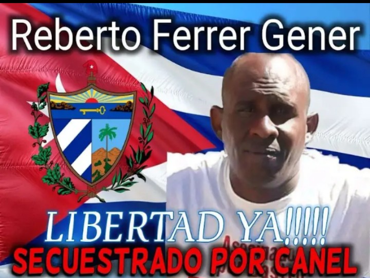 Libertad12021's tweet photo. 🇨🇺 Otro preso político qué no conocia. Són muchos. Vamos a darle visibilidad. Libertad para Roberto Ferrer Gener. No lo dejemos solo. https://t.co/H7CQj4T2u9
