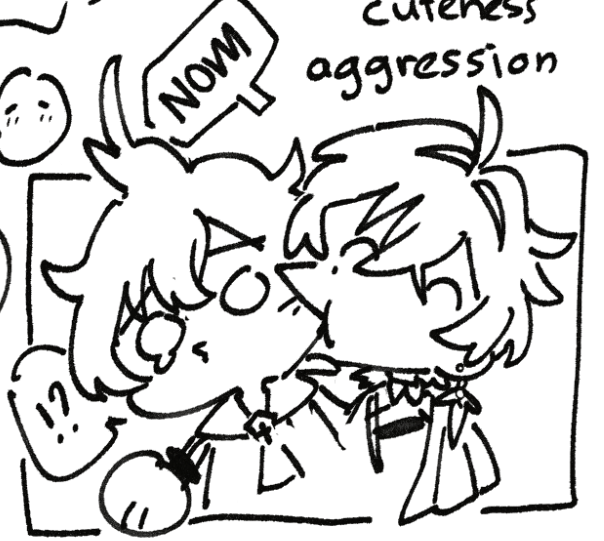Brotato_Chibs's tweet photo. some itty bitty 🔞 #lomikahen hc scribbols thanks for my partner in crime

password: Lohen's nickname for Mika

https://t.co/EXs5tjCBj2 https://t.co/8Qxq1vGqnI