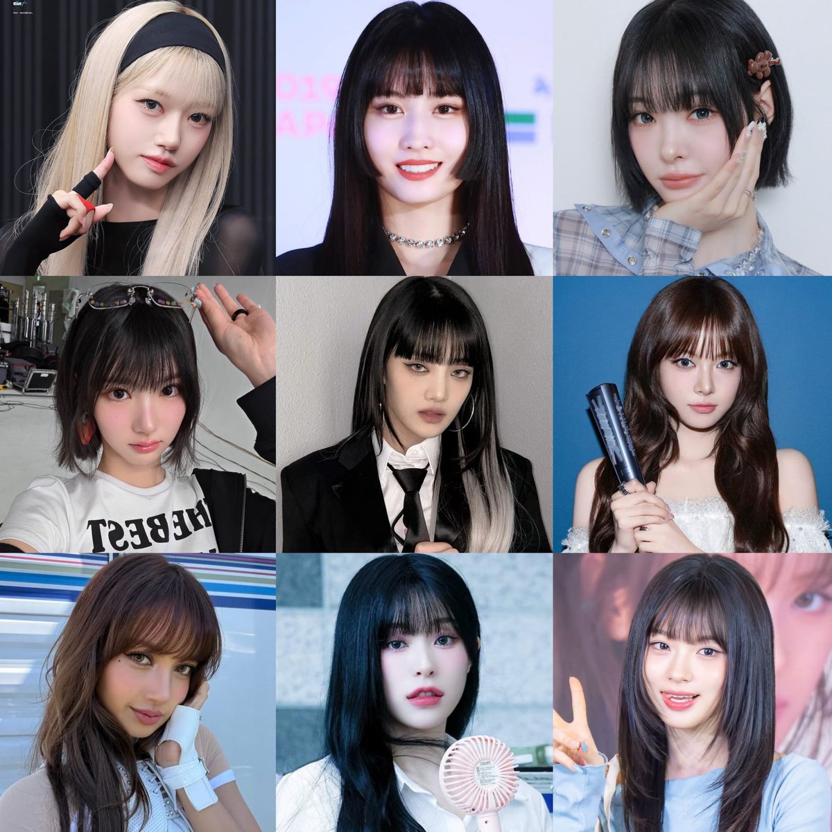 DreamCJen's tweet photo. who in kpop looks good with bangs? https://t.co/HmUuBaH4un