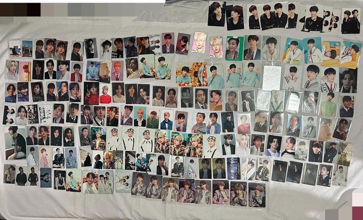 taejinbilog's tweet photo. tuloy ko po bukas madami pa me mercari rare pcs stbo and arirang na padating also add lang din me prices here sa mga picture (SALE PRICE) sobrang dami kong dupes from arirang lucky draws, pobs, etc. 🥹 https://t.co/P6ribCMnuY