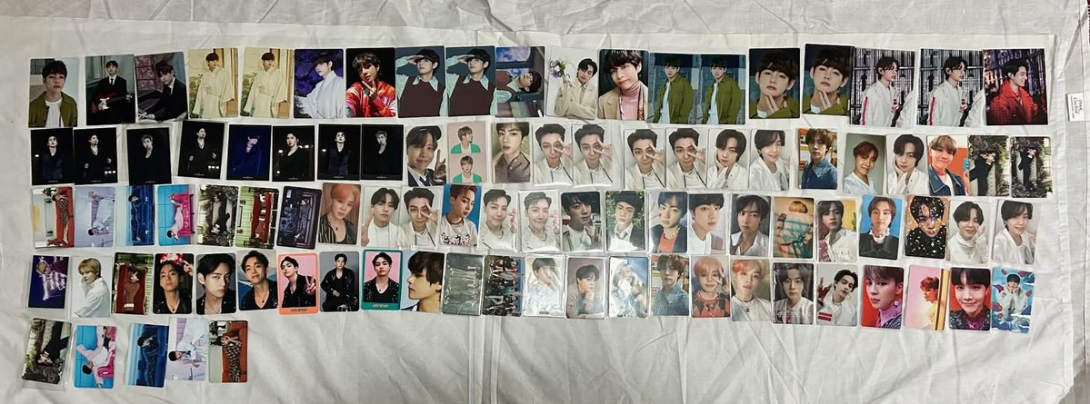 taejinbilog's tweet photo. tuloy ko po bukas madami pa me mercari rare pcs stbo and arirang na padating also add lang din me prices here sa mga picture (SALE PRICE) sobrang dami kong dupes from arirang lucky draws, pobs, etc. 🥹 https://t.co/P6ribCMnuY