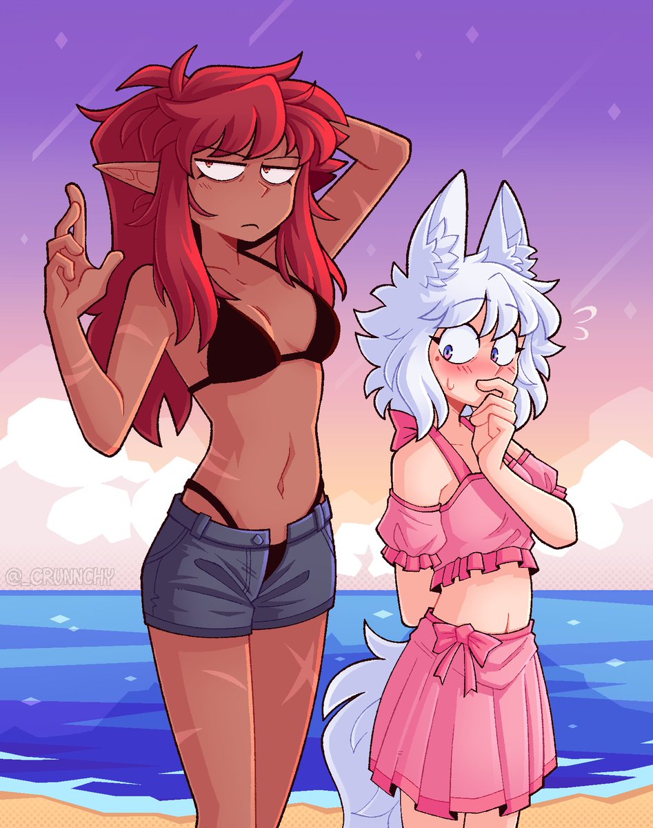 _Crunnchy's tweet photo. The Beach Episode https://t.co/5X3iUyTowa