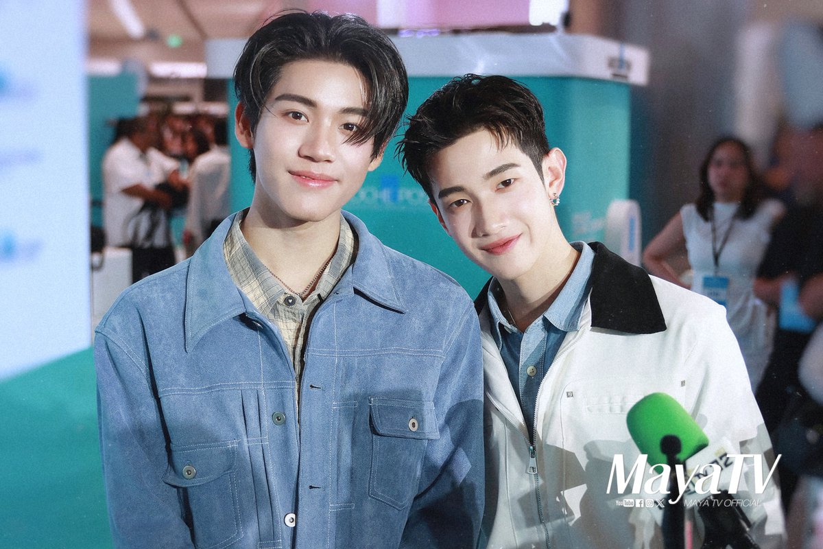 mayaonline2002's tweet photo. Snapshot #MAYATVOFFICIAL | แอลม่อน #Almondbabybigboy & โปรเกรส #ProgressPassawish เข้าร่วมงาน “La Roche-Posay Effaclar Supramolecular Oil & Pores Correct 🧬”  
Interview📽🔗https://t.co/fhzTxIwXaN

LA ROCHE POSAY EFFACLAR X AMPG 
#EffaclarXAlmondProgress #AlmondProgress #แอลม่อนโปรเกรส
#LAROCHEPOSAYTH