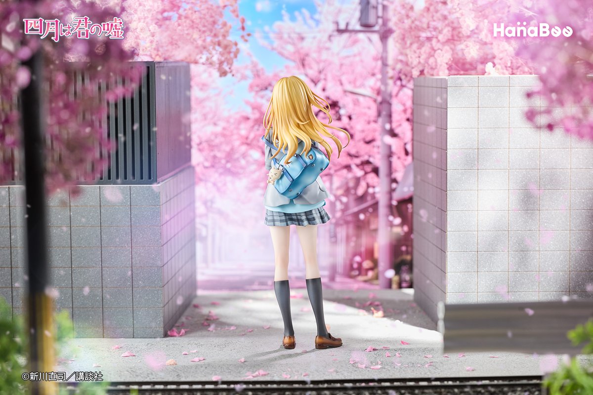 Ruru_Berryz's tweet photo. HanaBee introduces the 1/6 scale figure of Miyazono Kaori from “Your Lie in April”.

⟢ Pre-order start : July 6, 2026
⟢ Scheduled for release in January 2027.

#四月は君の嘘 #YourLieinApril https://t.co/VJQK15aI9N