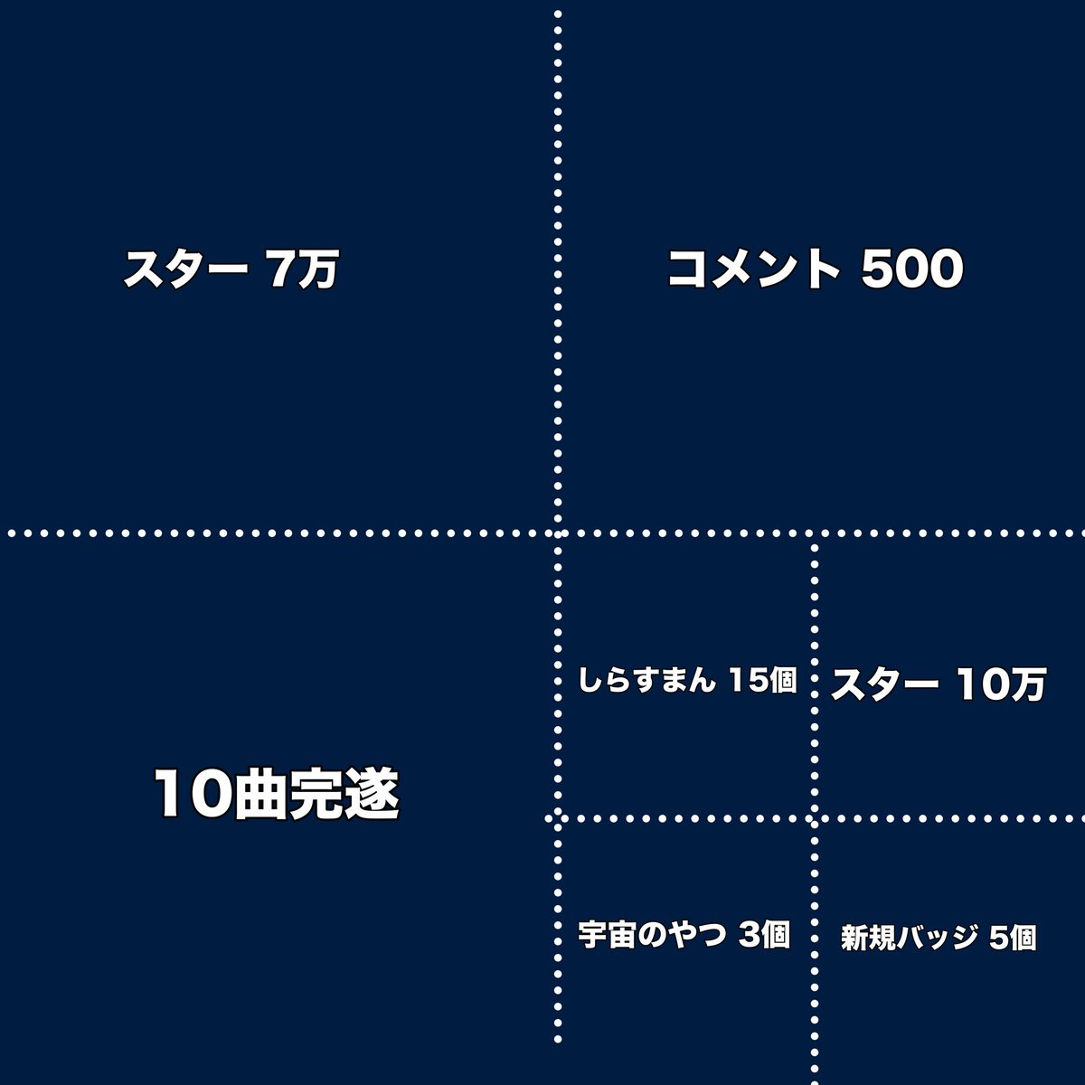 macchatera_IR's tweet photo. 夜分に失礼します
7/7のパネル開けこちらのターゲットで行かせて頂きます

期間中に枠に来てくれた方はアイコンリングプレゼント
200pt以上消費でヘッダープレゼント
500pt以上消費で短冊お願い事付きヘッダーをプレゼントします！

また、全達成でミニキャラ公開もします
よろしくお願いします！！ https://t.co/acKoYRAHwb