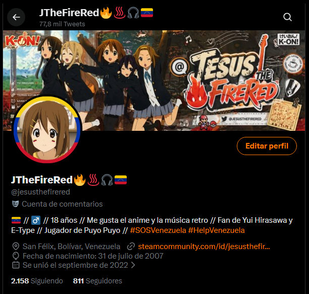 JTheFireRed🔥♨️🎧🇻🇪 tweet media