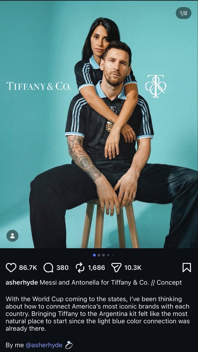 BruhThisSoFire's tweet photo. “Hey Messi can you come do a photo shoot for a fake collab” https://t.co/2rm5epIOqQ