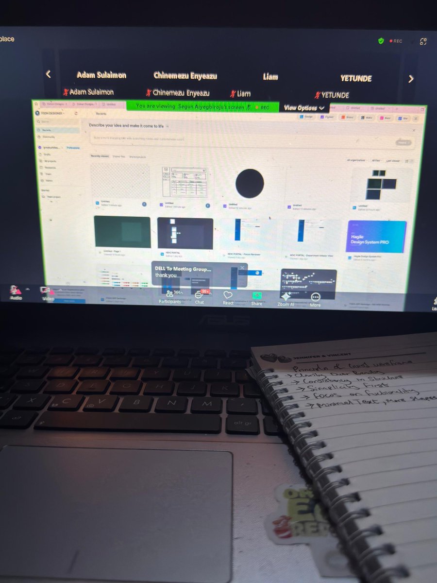 Chubby_Dee_'s tweet photo. Day 5 of 30 Days Learning Challenge

Sketching ideas and mapping user flows with wireframes and low-fidelity prototyping today!
@TechSphereAcad
#30DaysOfTech
#LearningWithTS https://t.co/VPgAwvFzvq