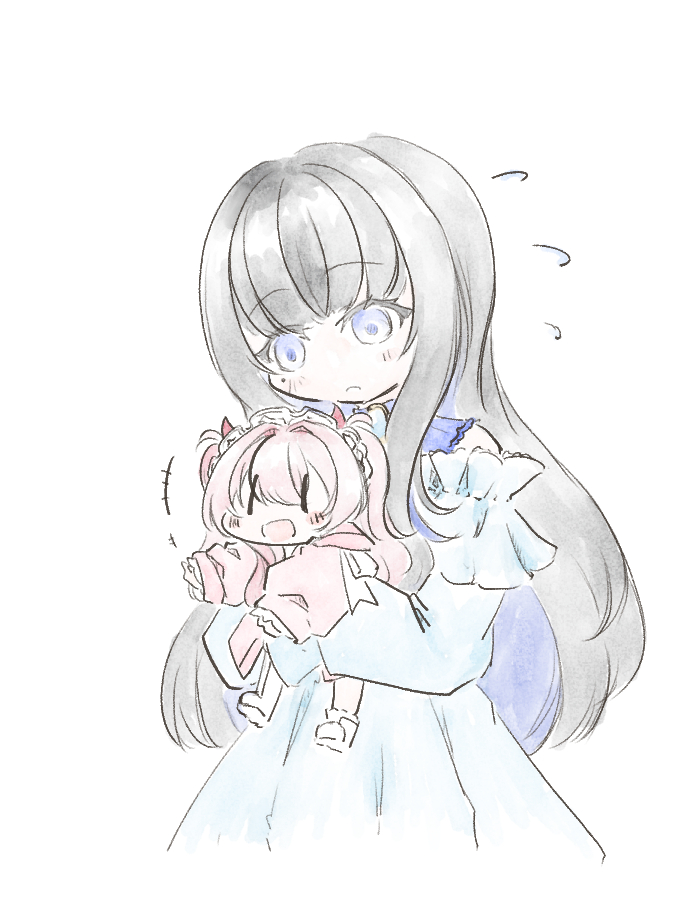 penetori's tweet photo. うーちゃんの分身体が…！？（ｶﾞﾀｯ

#月夜のお手紙 #ひななあーと #まおうらーと https://t.co/AFGjzeGqMa