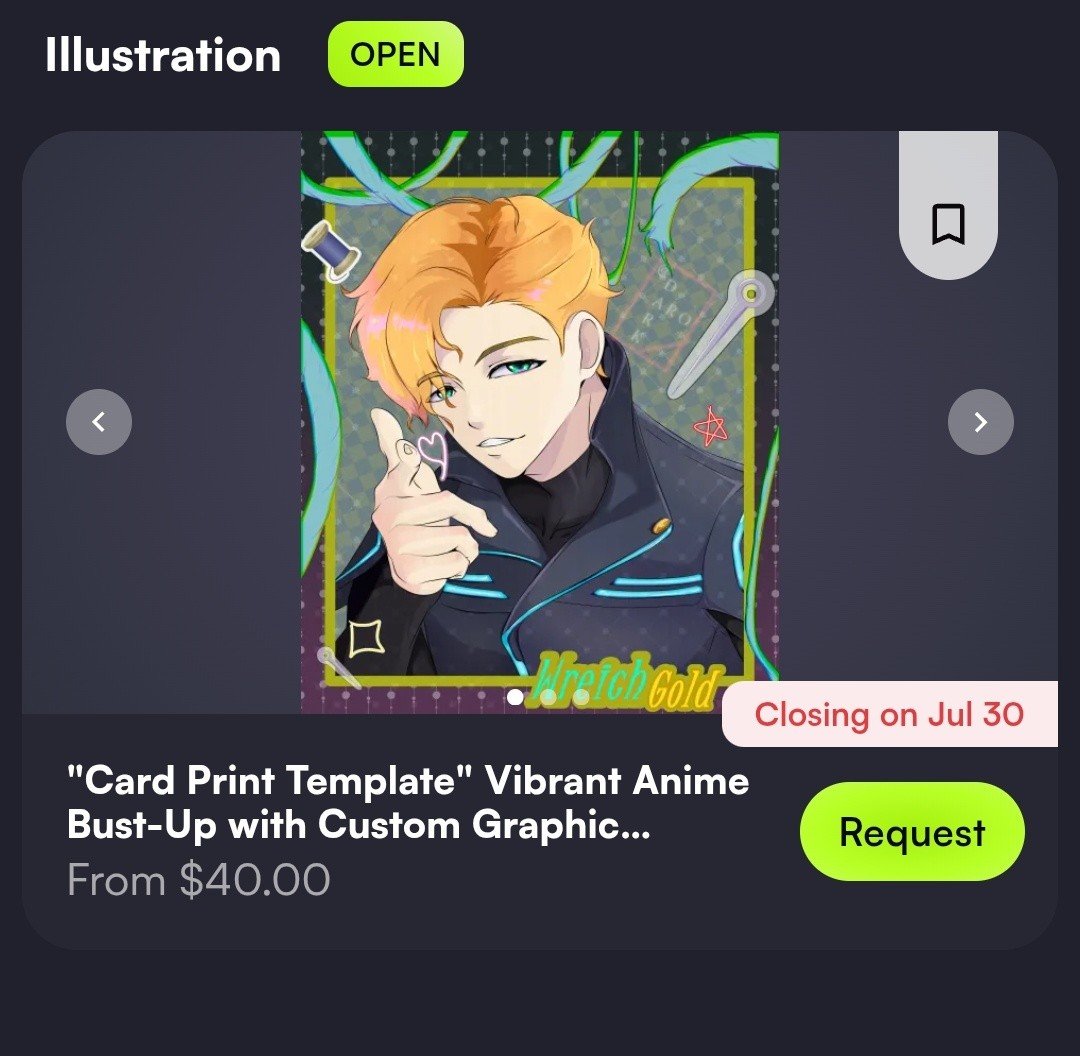 dark_aro's tweet photo. After so much endeavour I have finally gotten a Vgen Code and have set up a commission service on Vgen. 

I'm so grateful to @KoudaTune for giving this opportunity. I'm manifesting commission requests for myself and every other beginner Vgen creator. 

#Vgen #commissions https://t.co/fwa8gRk8cD