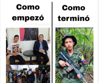 poetadelaplaza's tweet photo. @MafeCarrascal Bobaza, espero que usted sea de las primeras que ponga sus tripas en la Primera Línea y no pague para que sean otros los ingenuos https://t.co/roAKZ8kKD8