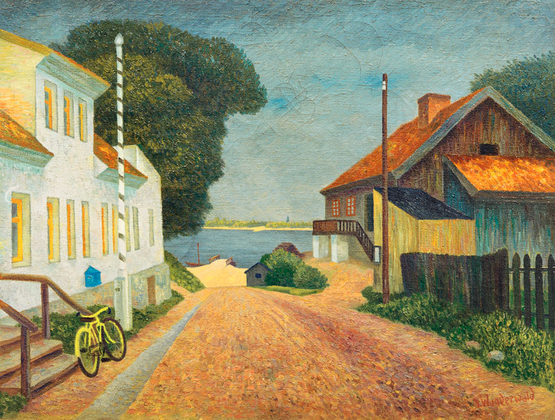ampomata's tweet photo. "Zollamt in Memel".
🎨 by Gustav Wunderwald (German, 1882 - 1945). https://t.co/Sp40v4XE5E