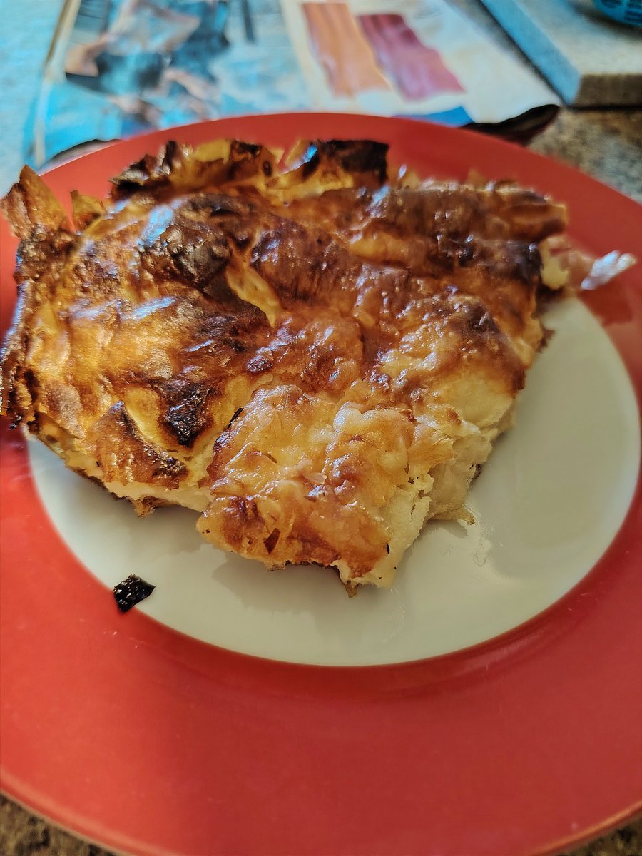 promaklo's tweet photo. Prvi put sam napravio tu tkz. pitu Gužvaru, i mogu rec da je ukusna i nelose ispala za 1x, a brzo se napravi. #pita https://t.co/ZDGGmMy5hm