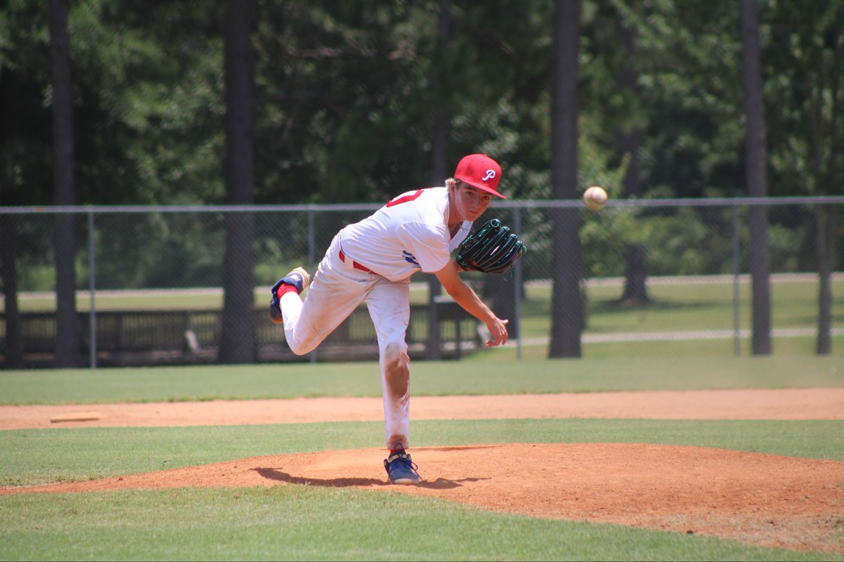 MWalker40's tweet photo. Great time playing in the Perfect Game Gulf Coast World Series tournament this week in Gulf Shores. I got the start against a strong Diamondbacks team from Dayton Ohio. I went 4.2 innings with 3 strike outs, 2 earned runs and we got the win 13-5. https://t.co/Fa9sSjrq55