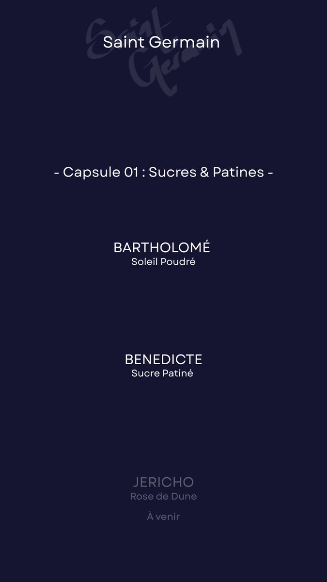 NGMxMGN's tweet photo. J'ai enfin créé ma première collection de parfums : Sucres &amp; Patines 

Composée de deux stars : Bartholomé &amp; Bénédicte.

     • 1• 
Bartholomé, pour une sensation fruitée et sunkissed

&amp;

   • 2• 
Bénédicte, pour les amateurs de bois

Les deux fragrances sont unisexes <3. https://t.co/4lku6uZWwT