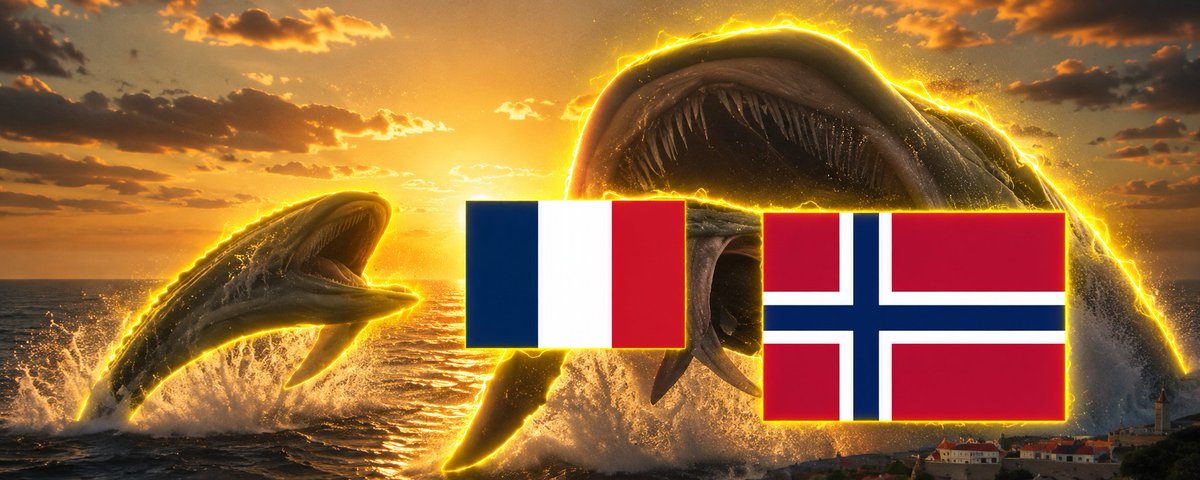 bebitanton's tweet photo. New political brainrot meme is going giga viral today

17.5M and  38.1M views today

https://t.co/B1rZvaG2lG 
https://t.co/vXZUnuX7O6 

In the videos, giant whales and people carrying different national flags literally devour each other, with each whale being even bigger than the last.

This is only the beginning of the trend, and fans from different countries are already creating their own versions and expanding the meme.

Why it's called "Gordomiro Baleia":

Gordomiro = Gordo ("fat" in Portuguese) + Casemiro.
Baleia = whale (because he's depicted as a gigantic, overweight whale in the water).

This is huge send this