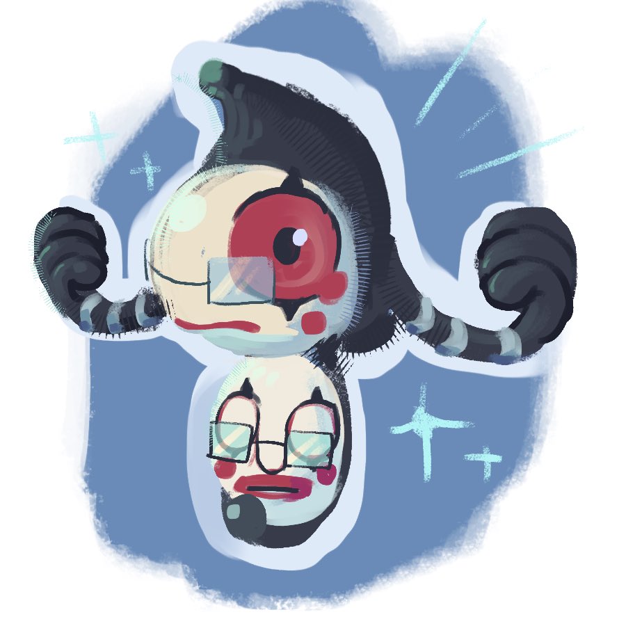 GsMedon's tweet photo. for @WangTheYamask 

#pokemonfamart #Yamask #デスマス https://t.co/s46JxQDRda