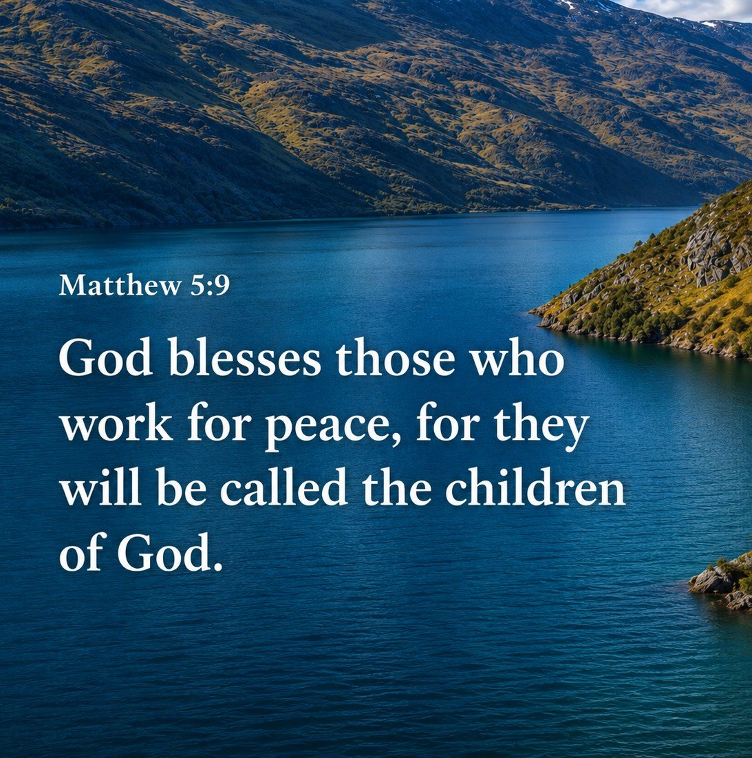The__Bible7's tweet photo. Matthew 5:9 https://t.co/YKBgJ75SEQ