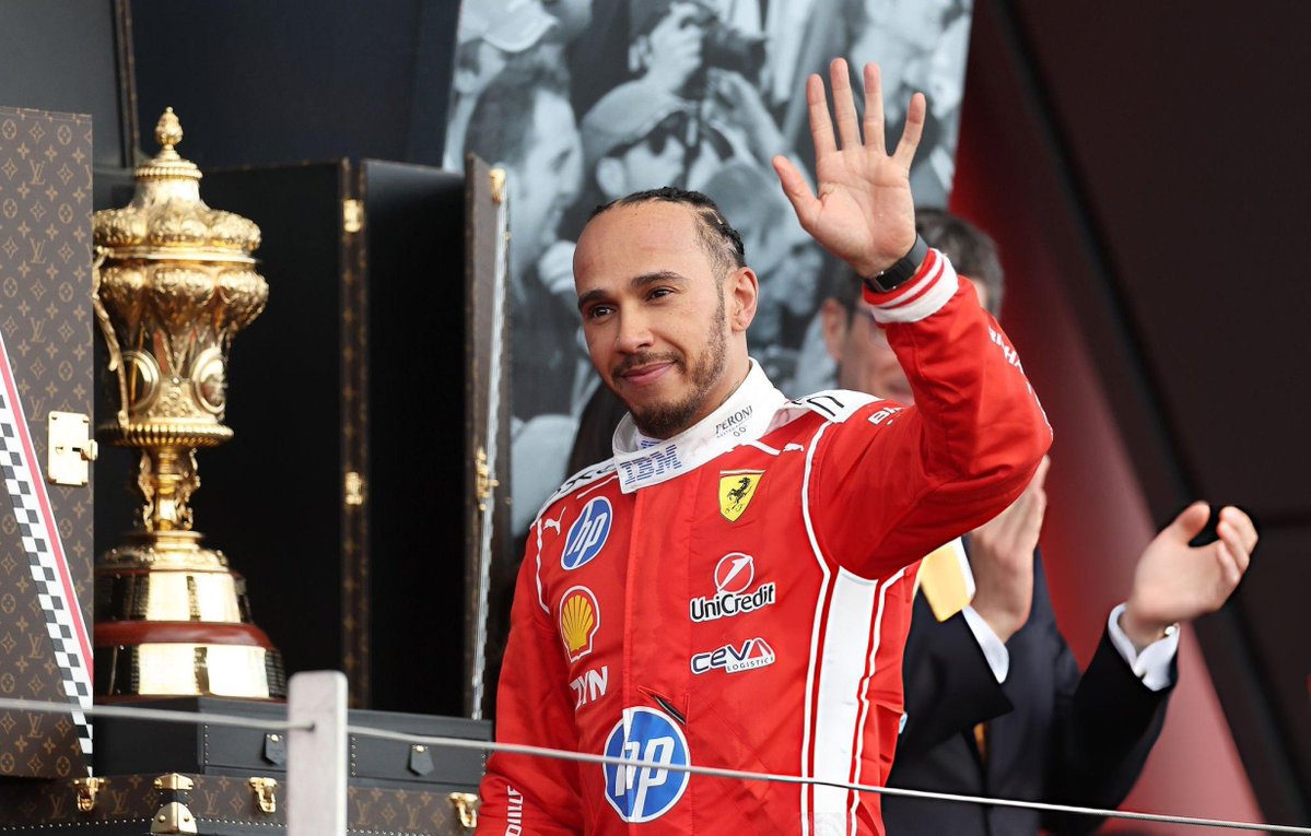 f1speed_indo's tweet photo. 🚨 TERKINI - Lewis Hamilton terbebas dari hukuman penalti.

FERRARI SAH DOUBLE PODIUM! 🔥🔥 https://t.co/peBWdYthV1
