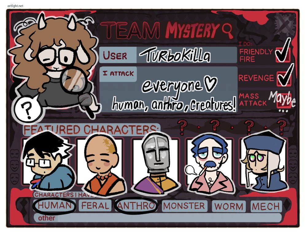 nononoids's tweet photo. looking for people to attack!! pls drop your profiles💚 #artfight2026ㅤ #artfightteammystery #artfightㅤ https://t.co/n3AY10FVod