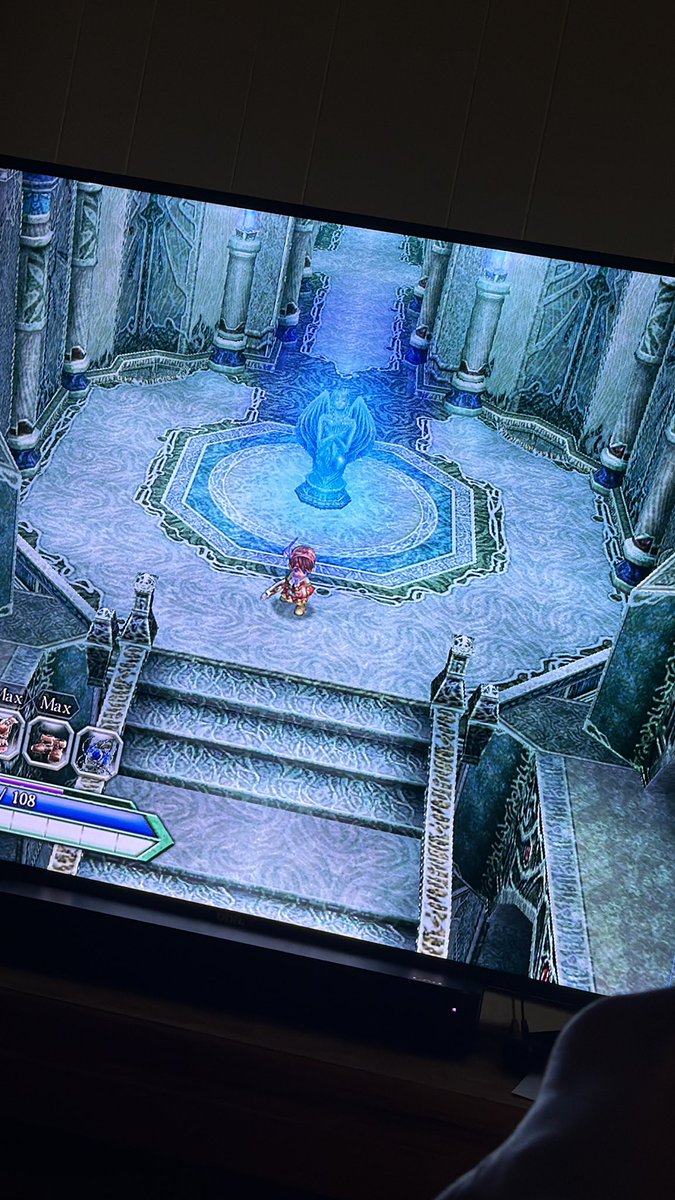 kiddsiscotv's tweet photo. update Ys Origin: i’m playing the game on Hard for my first time through and let me tell you… i thought that first main boss was tricky. i got him in about 5-6 tries.

…but this Flooded Prison….

…it’s about to break me 😭

i’ve already died more times here 🤣

fuck those Mobre & Genoid 😭