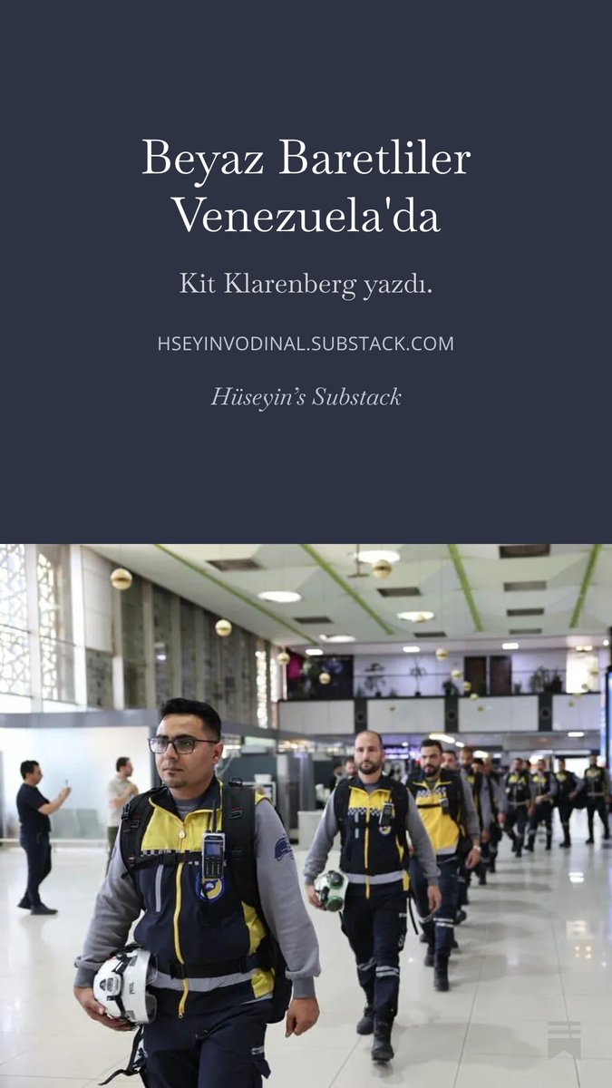 HVodinali's tweet photo. MI6 tarafından kurulan Beyaz Baretliler, Suriye'de Esad yönetiminin bitirilmesinde rol aldı. Aynı ekip şimdi Venezuela'ya deprem bahanesiyle gitti. Amaç aynı, rejimi devirmek ve emperyalizmin hizmetinde yeni bir rejim kurmak.
https://t.co/RoNHwPMmhn https://t.co/J36d5Nok8m