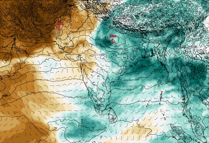 BharatAlphaint's tweet photo. UPDATE 10.35 PM | #Mumbairains

⏩Once this mega #Mumbairains eases after 8th July  , we would see a rapid dry air intrusion from Pak/Iran overpowering other systems

⏩MJO briefly entered Phase 6 powering monsoon , but now back to Phase 7 ( which is unfavorable for the Indian subcontinent)

⏩ From 9th/10th July, atleast for 6-7 days , expect good sunshine 🌞☀️spells with 1-2 odd spells of rains if lucky 

⏩ Will now have to wait till a new fresh active spell begins sometime later in July/Aug

Take care and enjoy while this spell lasts 😀 #Mumbairains