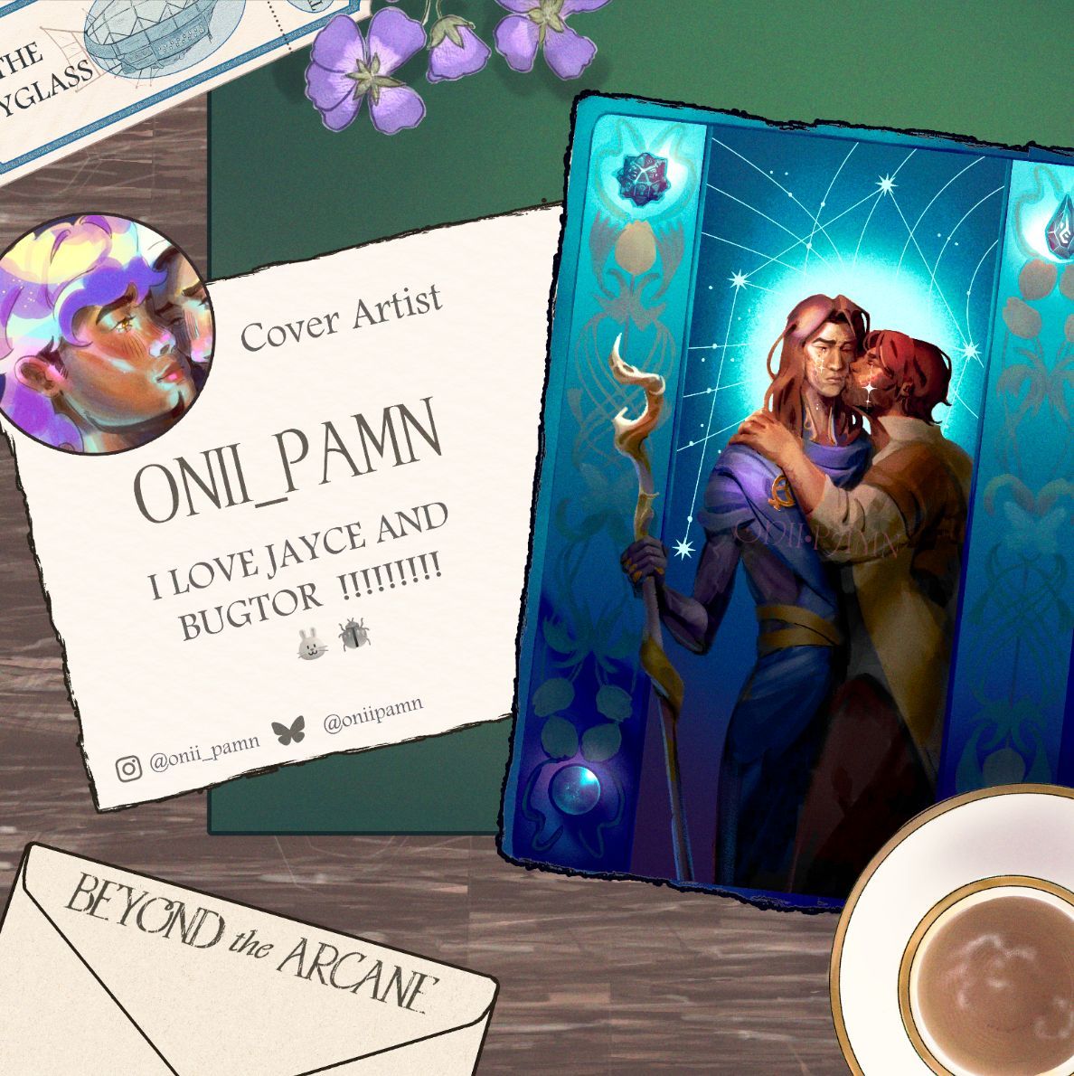 BeyondtheArcane's tweet photo. ☁︎ COVER ARTIST SPOTLIGHT: Onii_Pamn ☁︎

Look at those gorgeous colours! We just had to have Onii_Pamn on board with us for this ride. They'll be making something extra special for us...

#arcane #zine https://t.co/Ru3RlyclMq