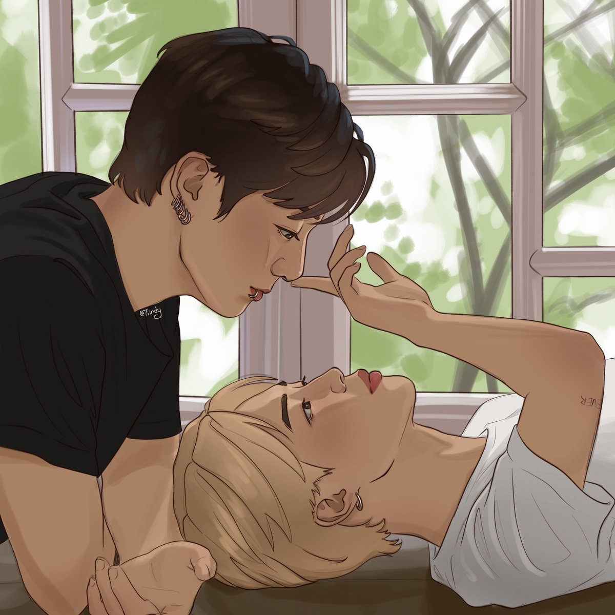 7iindy's tweet photo. i’d boop that nose too

#jikook #jikookfanart https://t.co/JKcDz78rfd