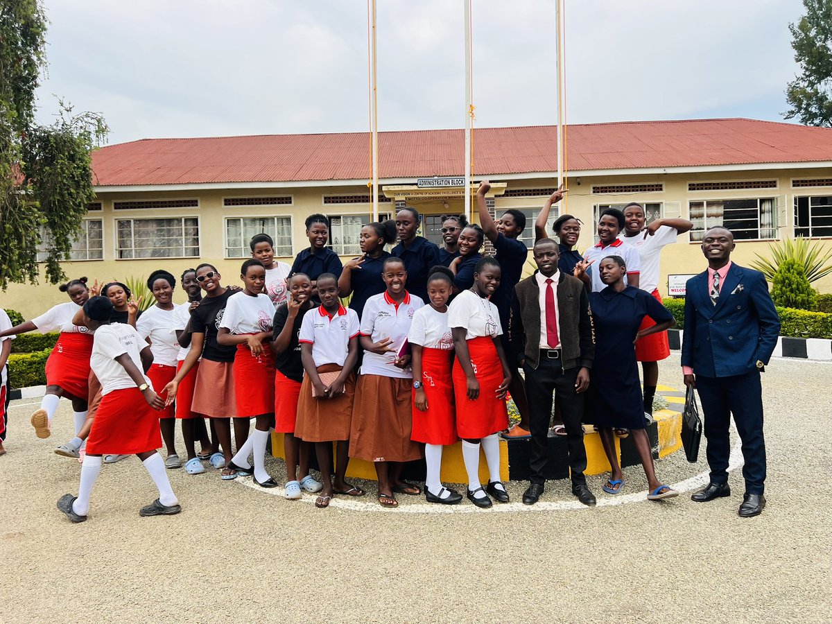 AhurraIvan's tweet photo. Today, we had the privilege of engaging with the newly elected student leadership team of St. Maria Goretti Girls’ Secondary School during the orientation session for the High School Leadership Development (HLD) Program. https://t.co/RADXFkNLPG