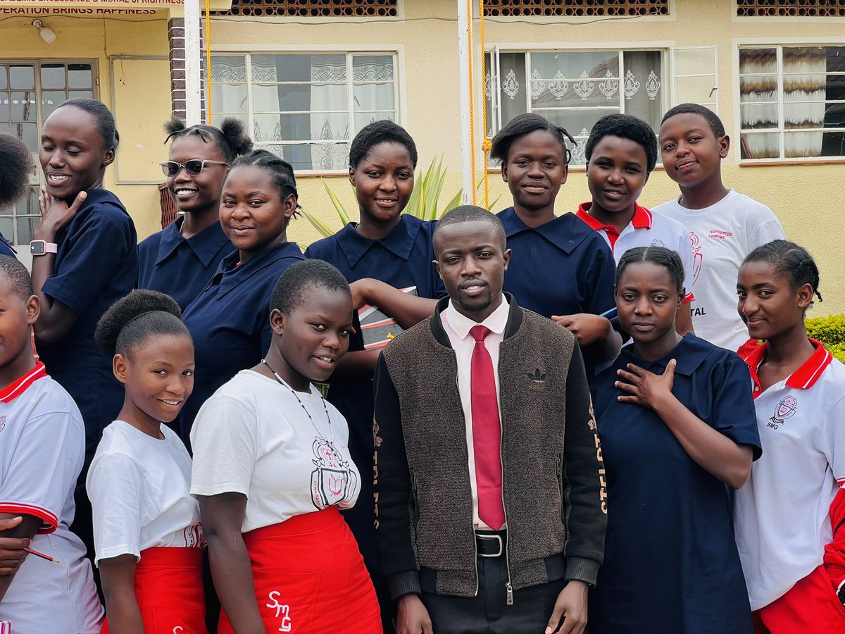 AhurraIvan's tweet photo. Today, we had the privilege of engaging with the newly elected student leadership team of St. Maria Goretti Girls’ Secondary School during the orientation session for the High School Leadership Development (HLD) Program. https://t.co/RADXFkNLPG