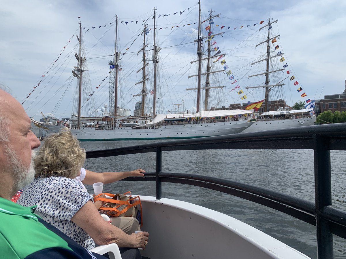 MoCoRec's tweet photo. Our Senior Outdoor Adventures in Recreation (SOAR) travelers had an unforgettable day cruising Baltimore’s Inner Harbor aboard the Harbor Queen, capped off with an incredible Blue Angels air show overhead! ✨🚢💙✈️

Learn more at https://t.co/PZcy4mQ60w. https://t.co/f9W3ayeDIQ