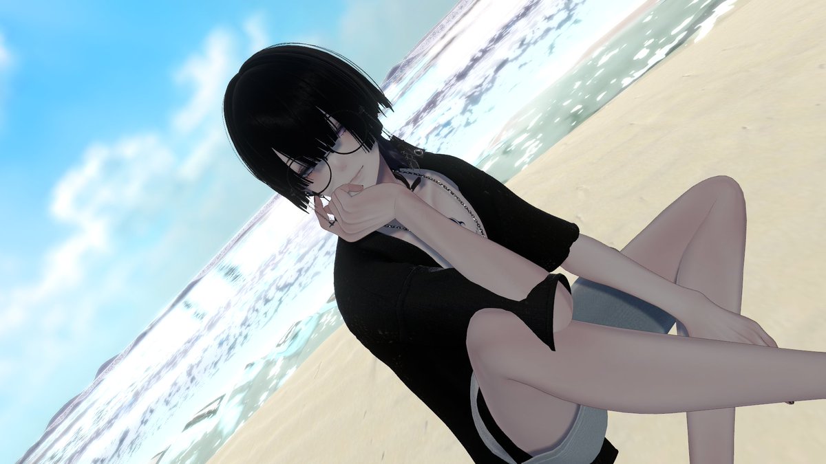 delphoi_vrc's tweet photo. 夏ってことで https://t.co/4joKIUM2XD