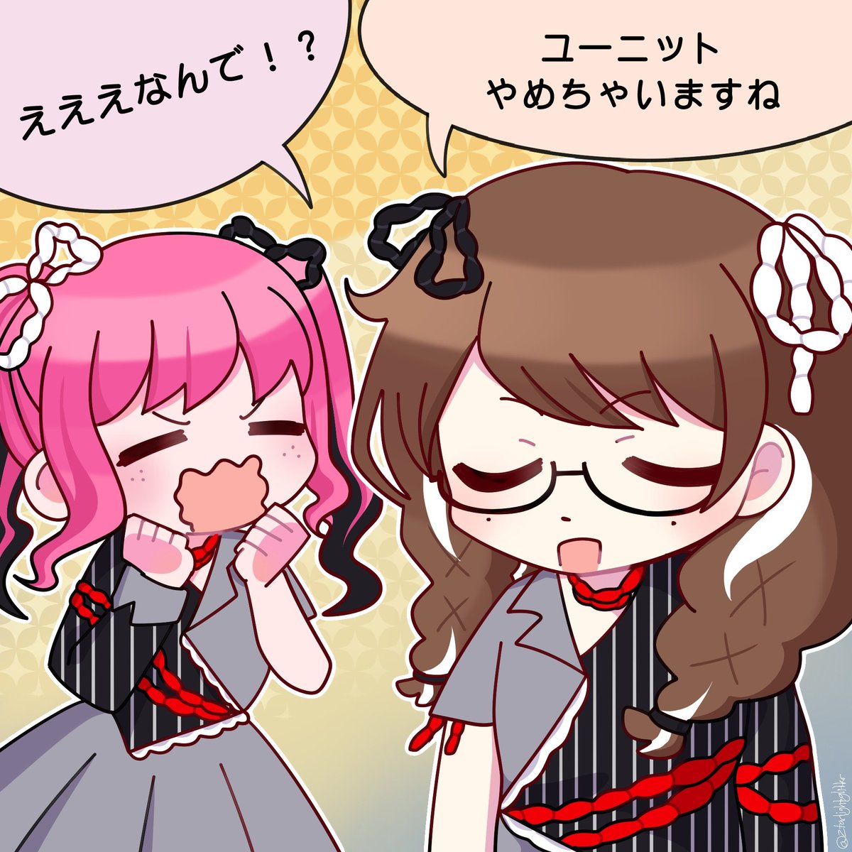 final_self's tweet photo. final→self、４コマシリーズが決定しました。二人の色んなおしゃべりをお楽しみにしてください！ https://t.co/UdpOzn1pWu