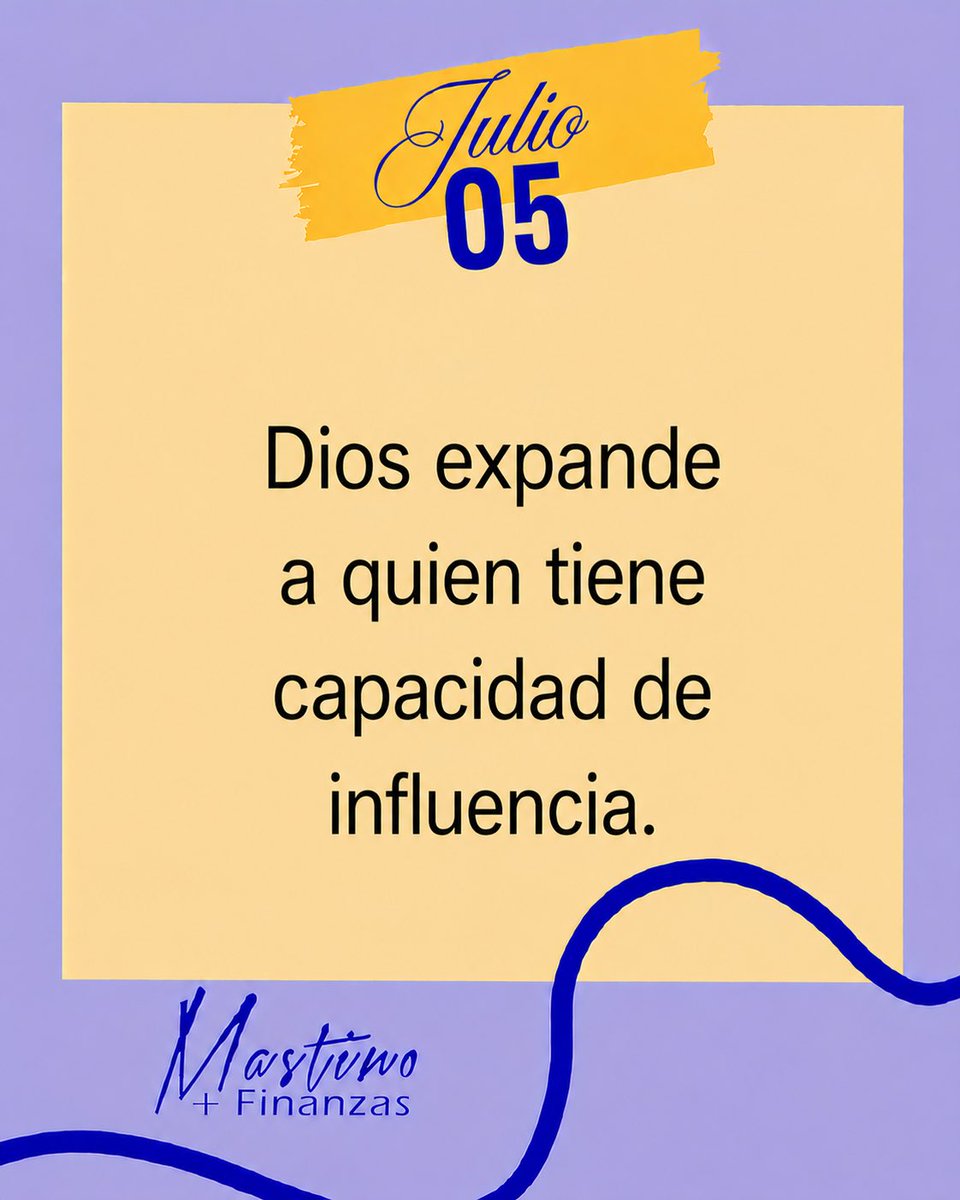 imastinos's tweet photo. ✨ Dios expande a quien tiene capacidad de influencia.

La prosperidad bíblica no consiste solo en recibir, sino en impactar vidas con sabiduría, servicio y buena mayordomía.

📩 Escríbeme por DM para una asesoría personalizada.

👍 Like • 💬 Comenta • ↗️ Reenvía • 🔖 Guarda

#DevocionalFinanciero #Prosperidad