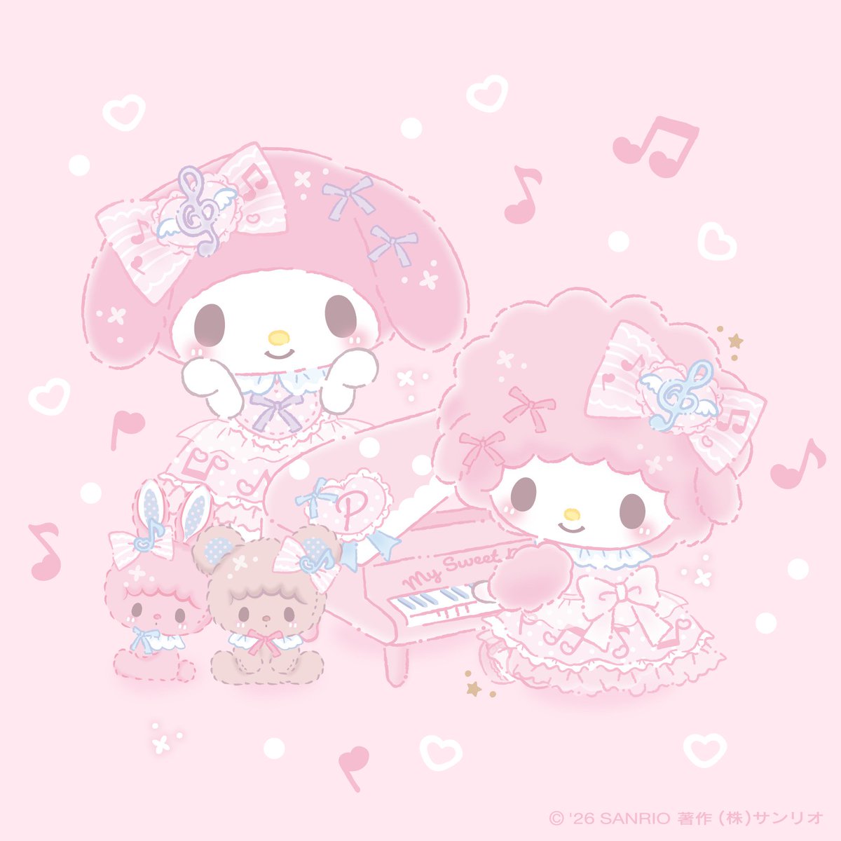 Melody_Mariland's tweet photo. ピアノちゃん　おたんじょうび　おめでとう♡　メロディ　そのピアノの　ねいろが　だ～いすき♪　ピアノちゃんみたいに　やさしくて　あたたかいの♡ https://t.co/Elpq7ALE3Y