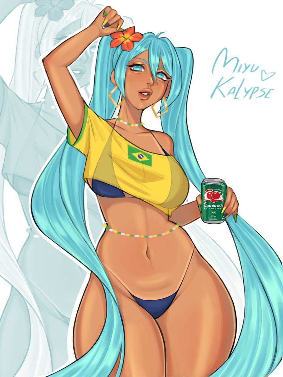 miyukalypse's tweet photo. BORA PORRAA!!!

#brazilianmiku #gta6 #CopaDoMundo #WorldCup https://t.co/iW48eYUJoH