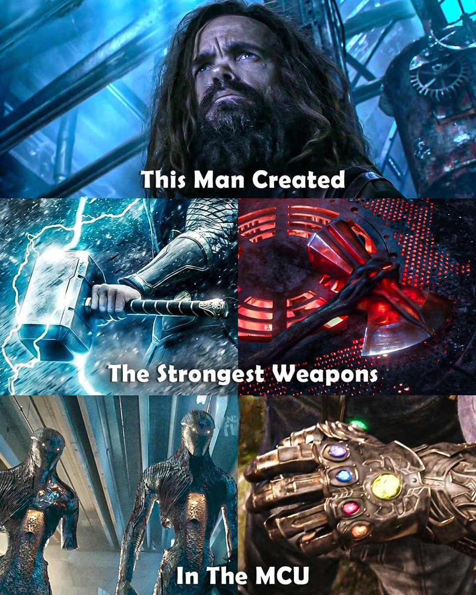 goddyemma001's tweet photo. Wait a minute... Eitri forged Mjolnir, Stormbreaker, and the Gauntlet.
​But who actually created the Destroyer armor? https://t.co/lrlAIz6MYj