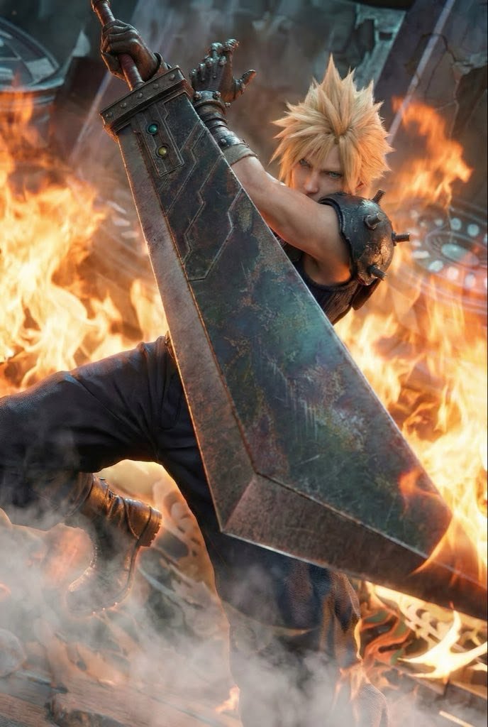 noobwallpaper's tweet photo. Cloud Strife Final Fantasy https://t.co/L45tjILja4