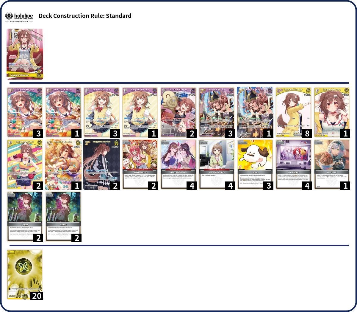 HOCGWA's tweet photo. GGM Ayakashi Vermillion Entry Cup (05/07/26) 18/16 Participants.
1. Ayame
2. Iroha
3. Ayame
4. Korone

#hOCG #hOCGEN #hololivecardgame #hololive https://t.co/XApkWnw9aG