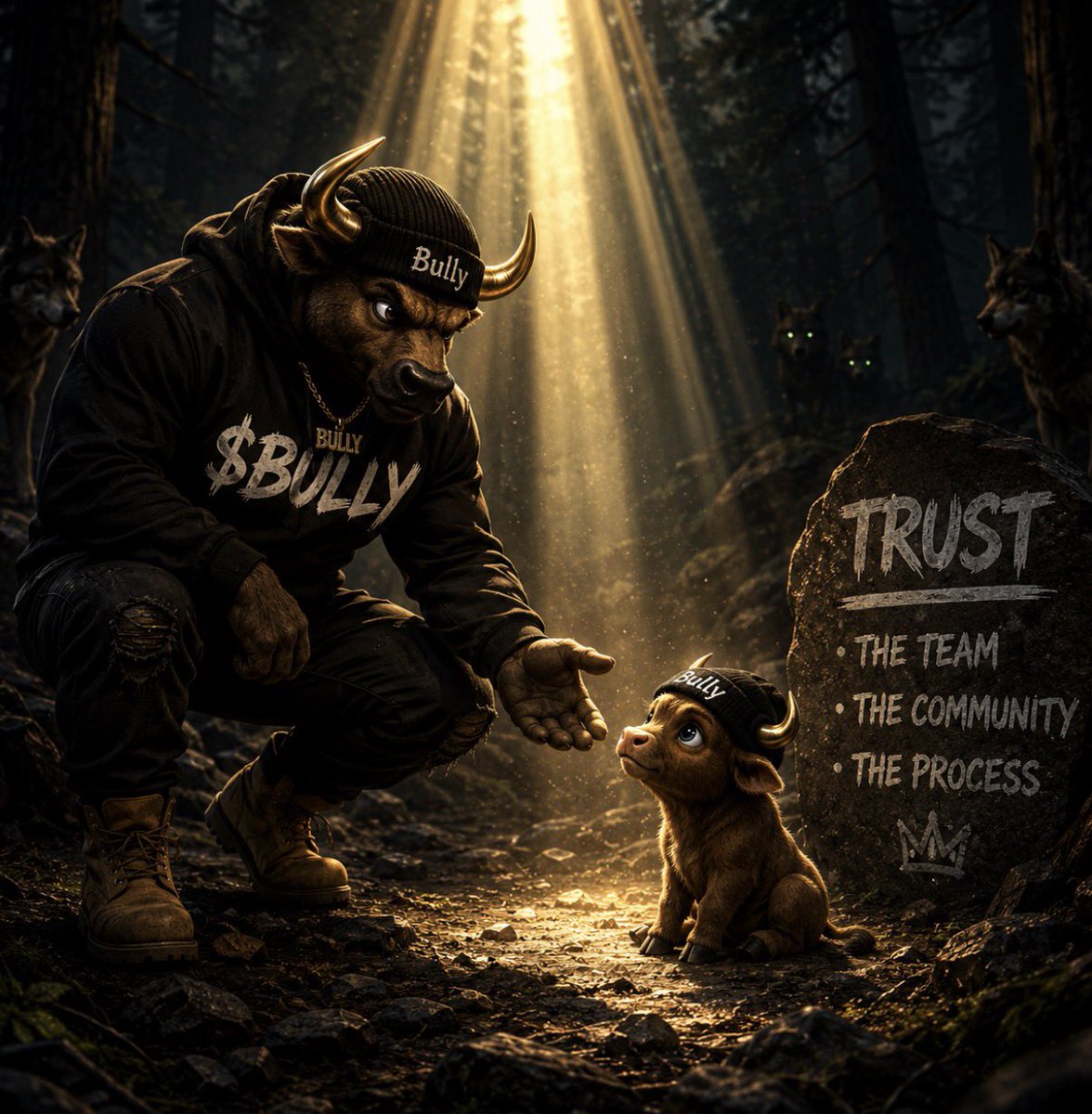 BullyonChain_'s tweet photo. Trust isn’t built in one day.
It’s earned through every action, every update, and every step forward. That’s what we’re building with $BULLY. 🐂 https://t.co/jFX8WuQHXP