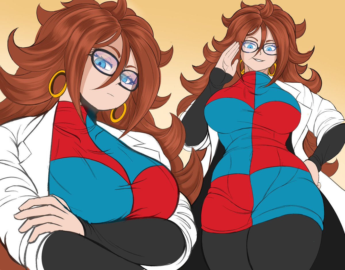kwalker1009's tweet photo. Android 21 redraw https://t.co/eJ6dyUTYWi